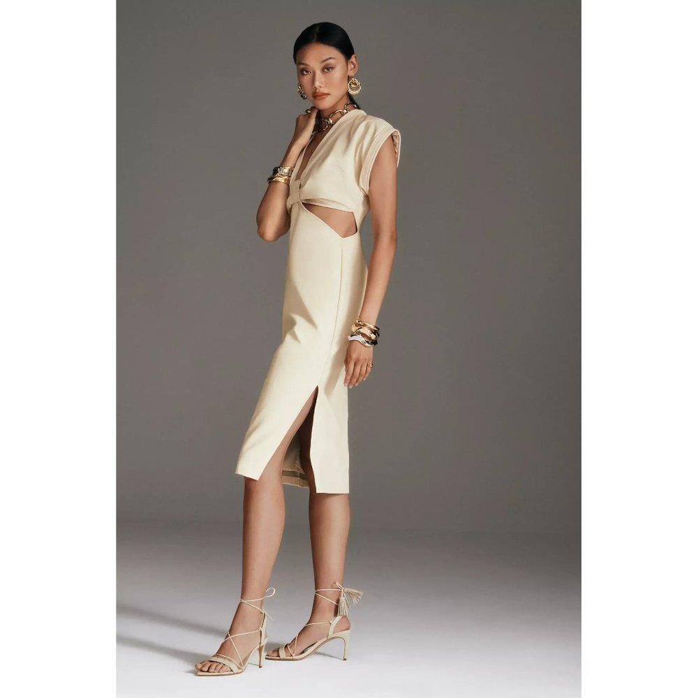 Anthropologie Eva Franco Mini Dress - Vegan Leather
